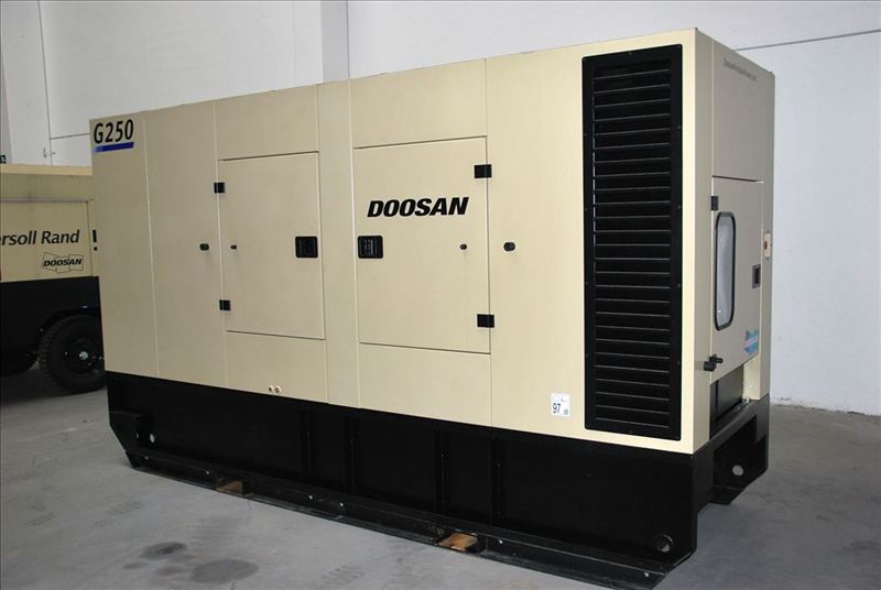 Дизель-генератор DOOSAN G 250 Без наработки!